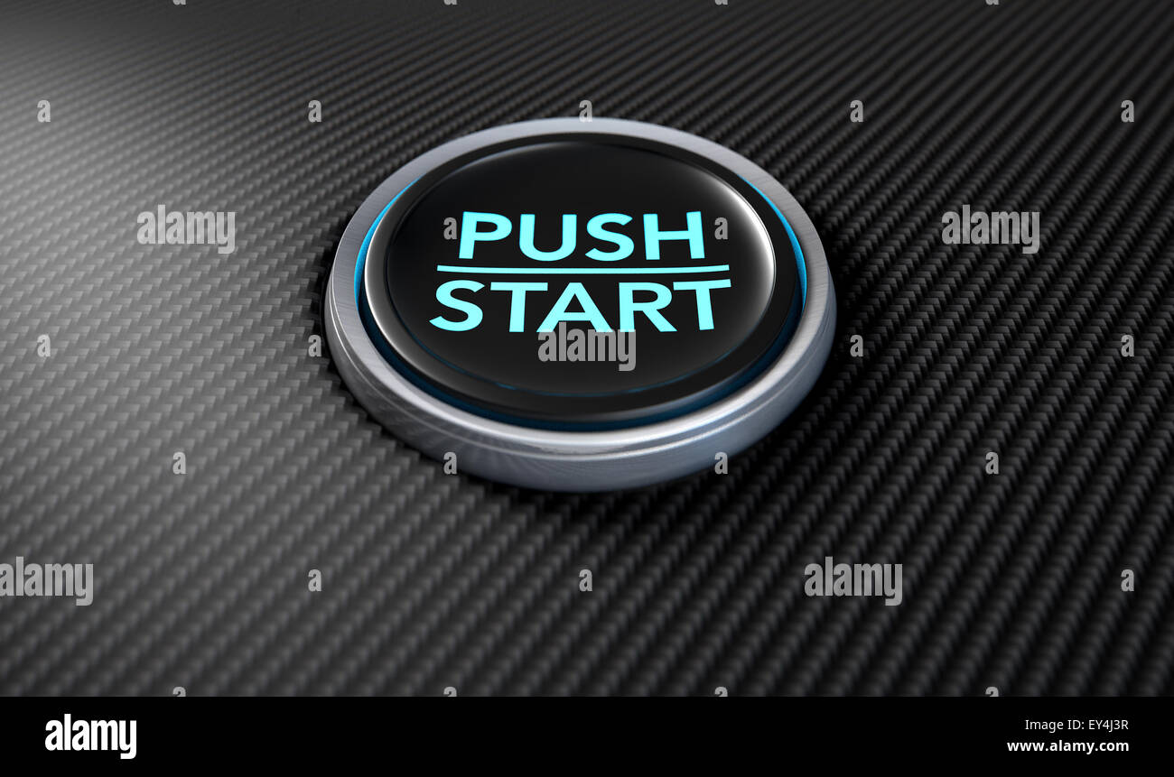 Start button car -Fotos und -Bildmaterial in hoher Auflösung – Alamy