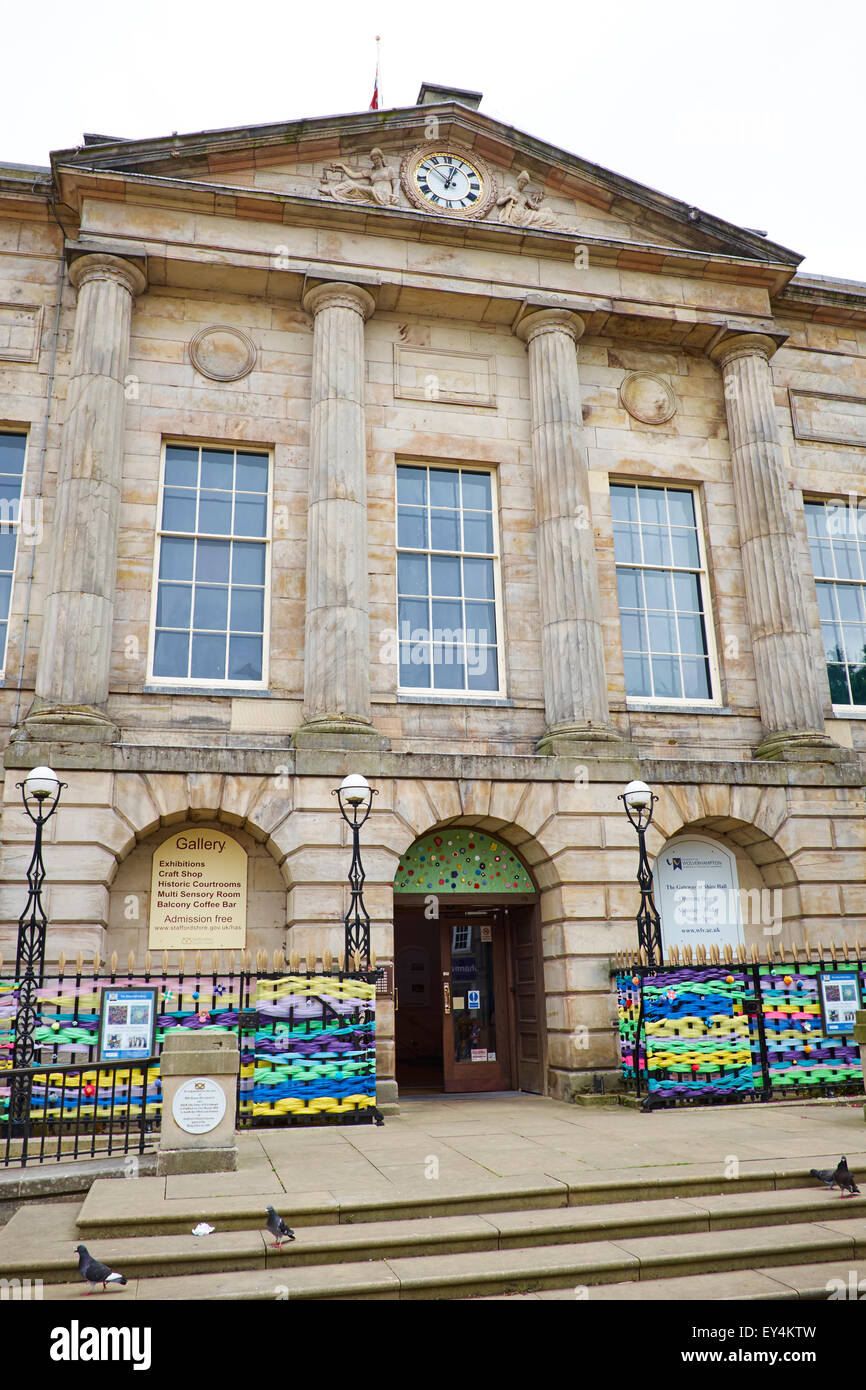 Shire Hall Marktplatz Stafford Staffordshire UK Stockfoto