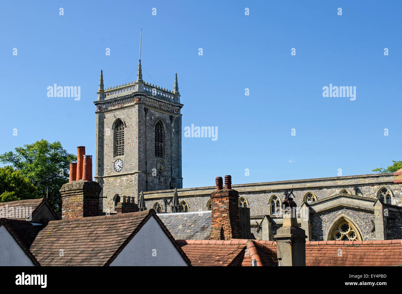 High Wycombe Kirche Stockfoto