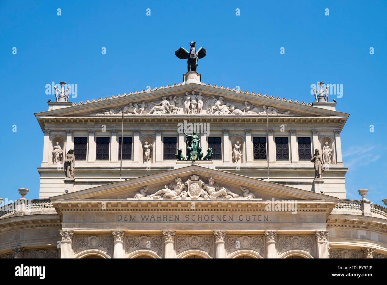 Alte Oper Oper, Frankfurt Am Main, Hessen, Deutschland Stockfoto