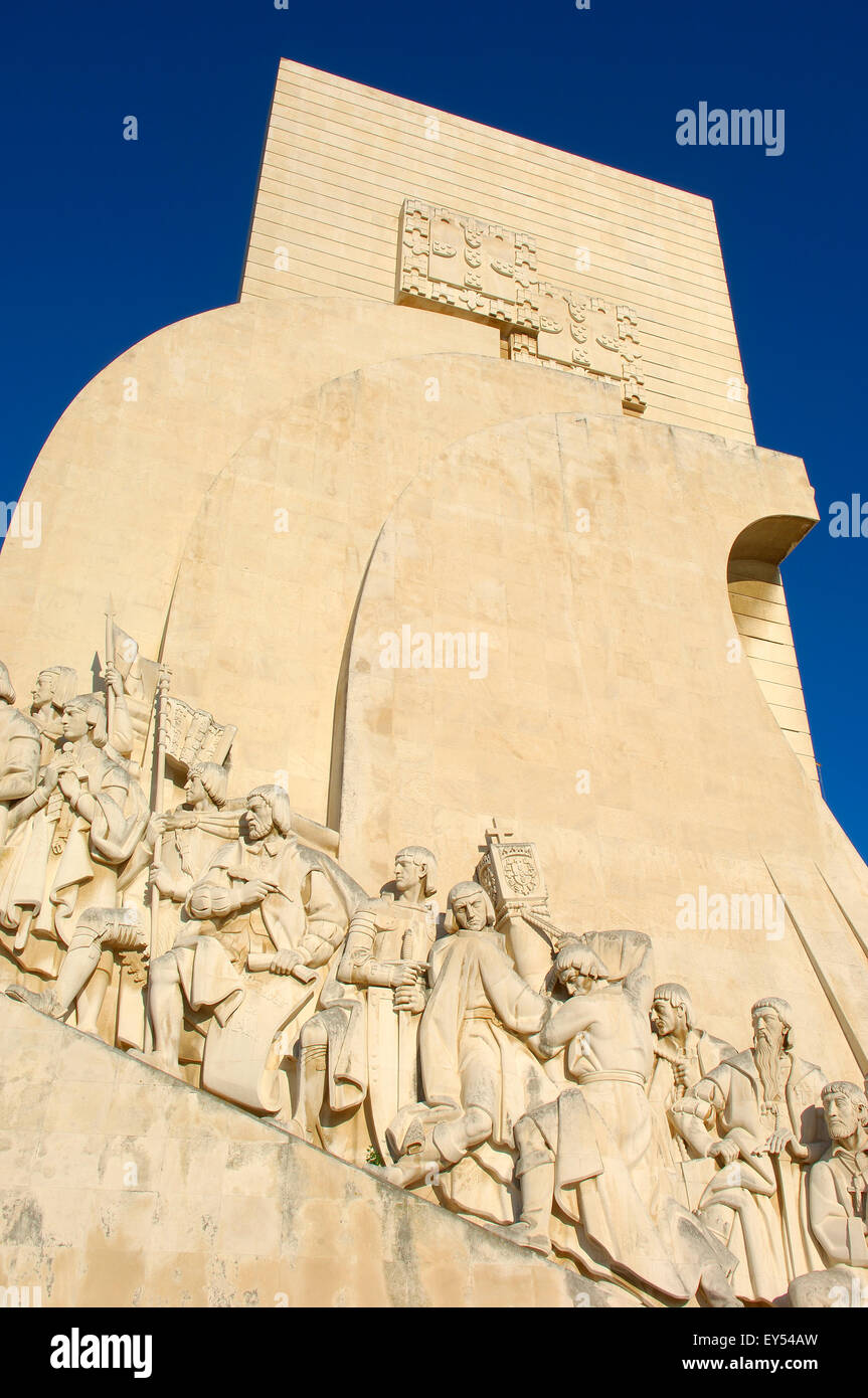 Denkmal der Entdeckungen, Padrão Dos Descobrimentos, Belem, Lissabon, Portugal Stockfoto