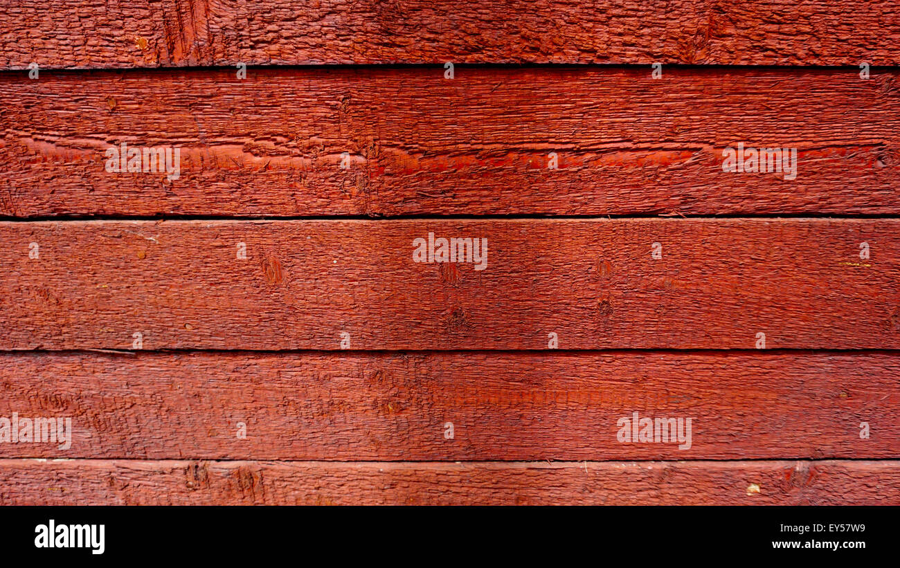 Roten Holzstruktur panel Stockfoto