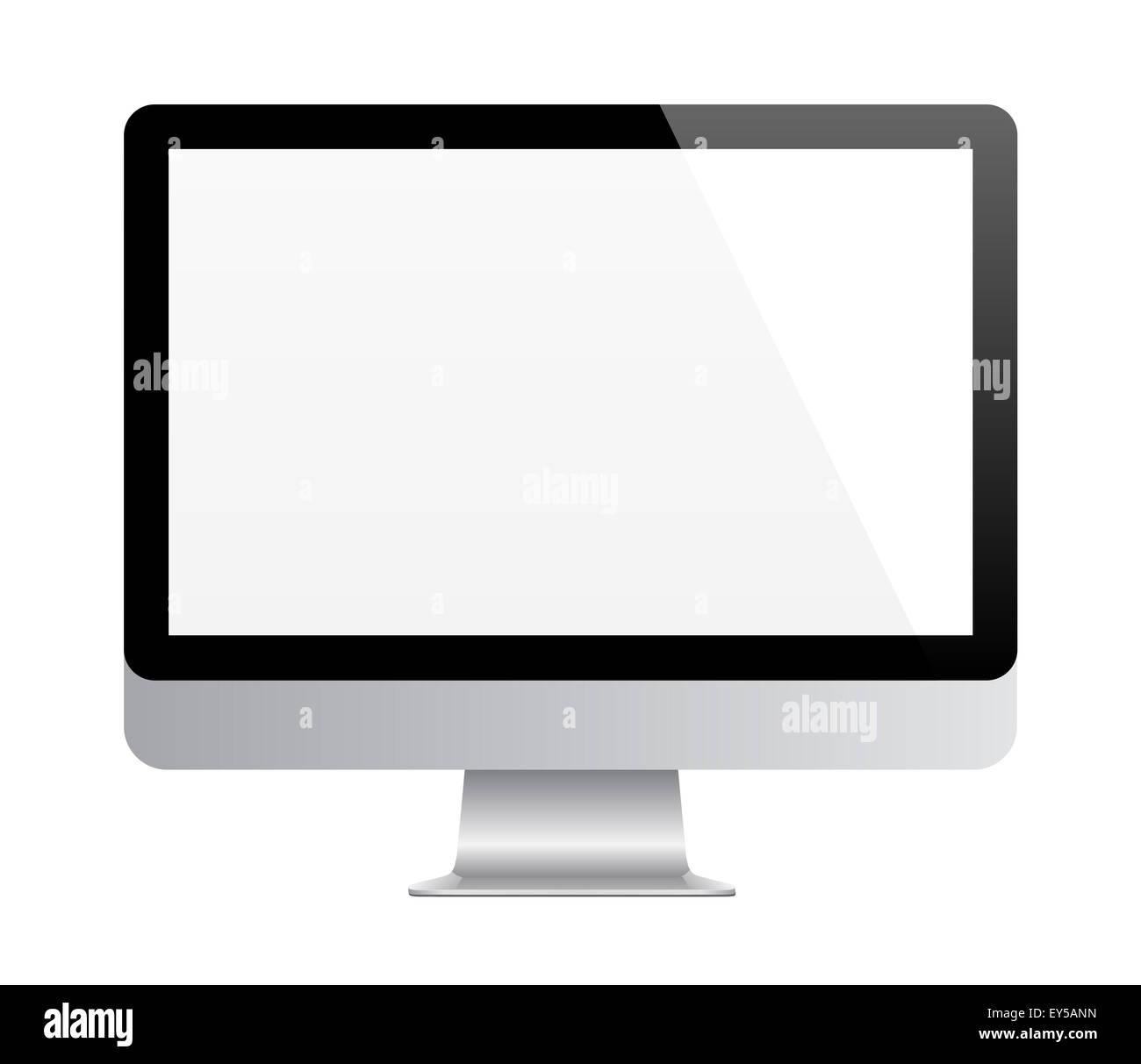 Moderne Computer-Monitor Stockfoto