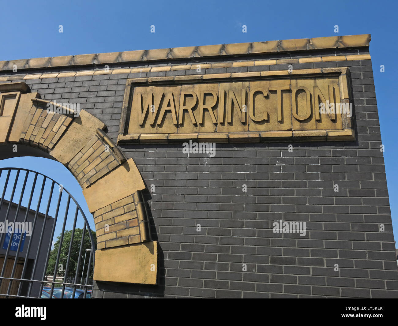 Bad St, Warrington Hospitals NHS Trust, Cheshire, England, Vereinigtes Königreich Stockfoto
