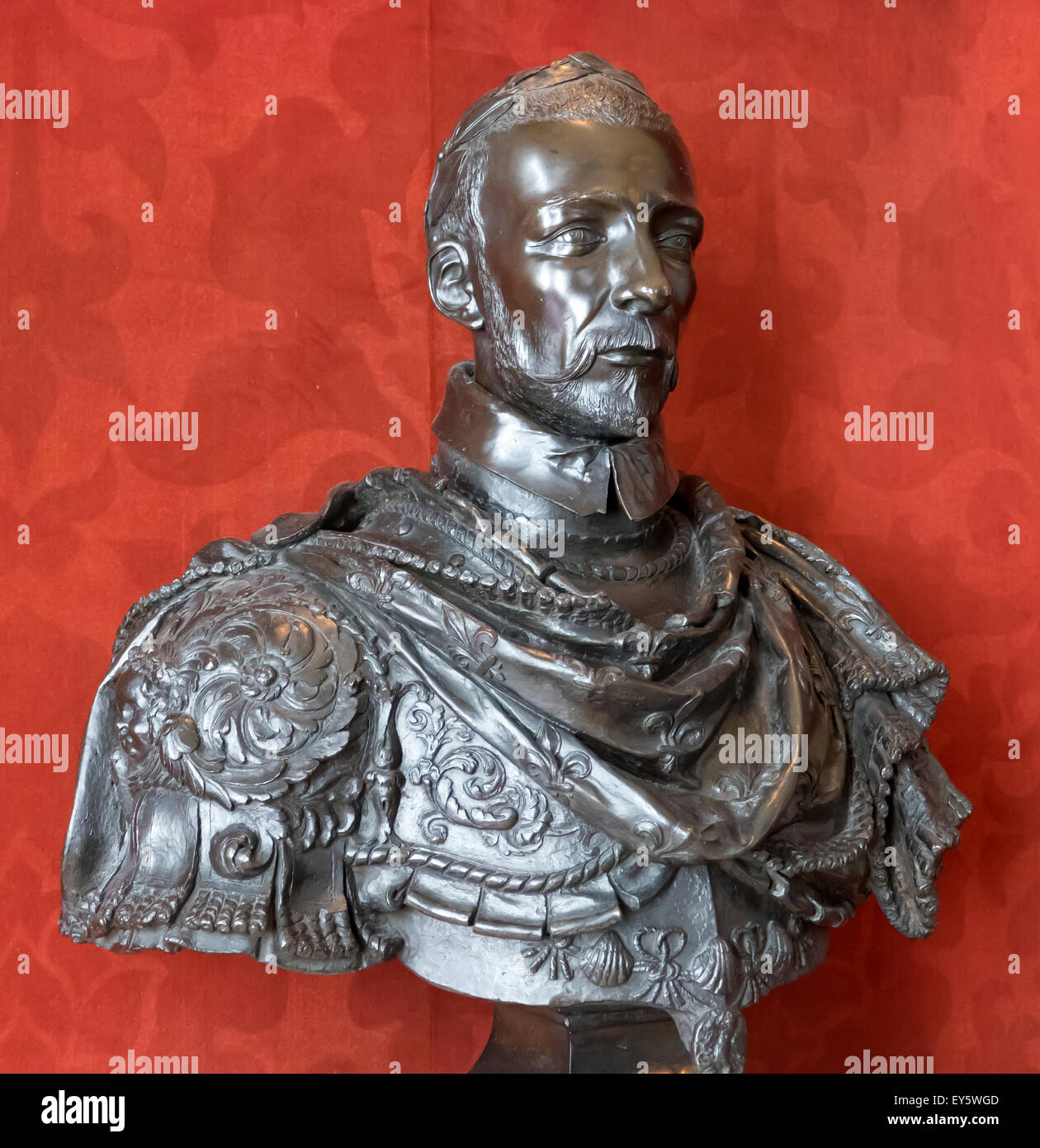 König Karl! X von Frankreich, Büste von Pilon in Wallace collection Stockfoto