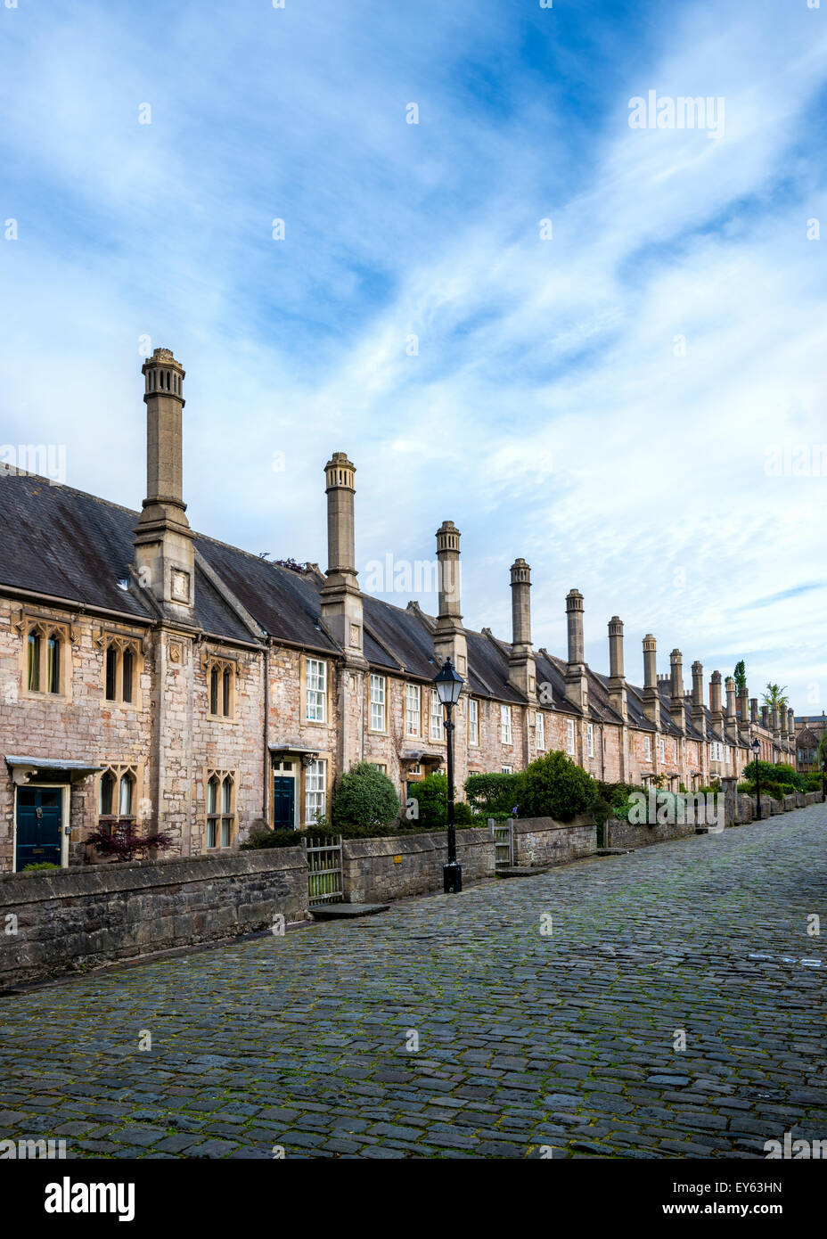 Vikare schließen, Stadt Wells, Somerset Stockfoto