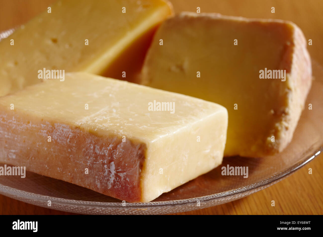 handgefertigte Artisan Käse aus Lancaster County Pennsylvania USA Stockfoto