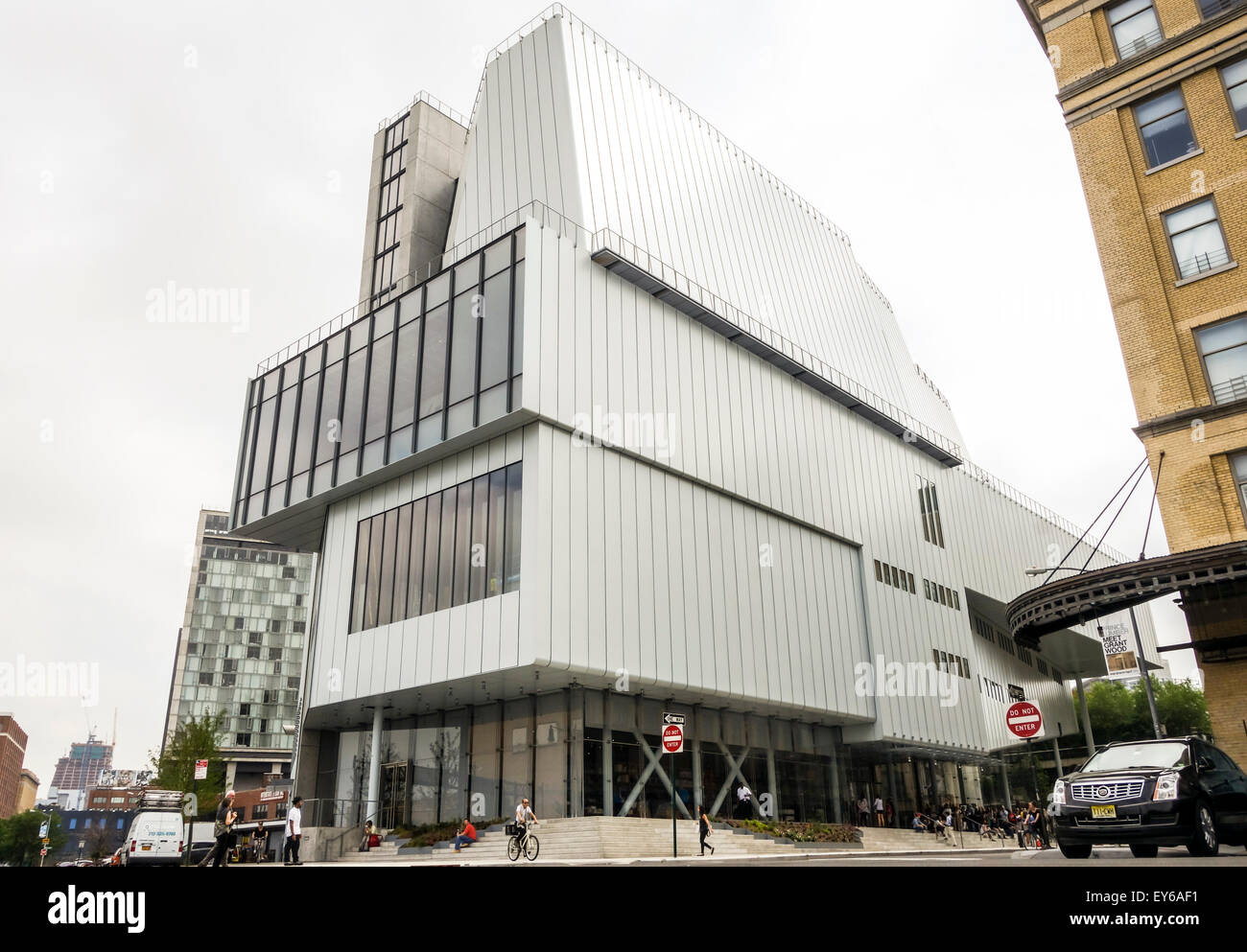 Das Whitney Museum of American Art, New York City, Manhattan, USA. Stockfoto