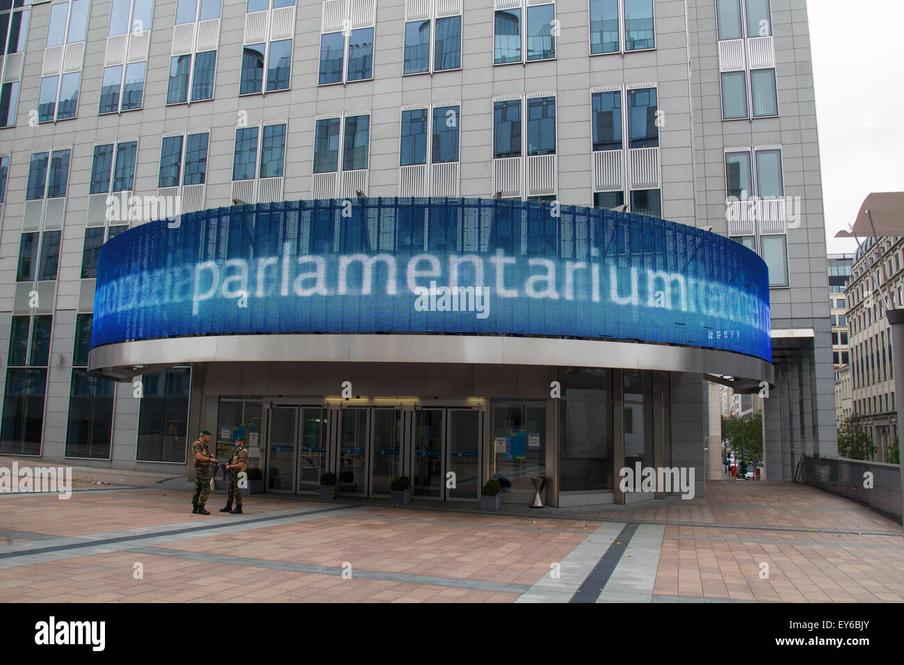 Europäischen Parlament, Brüssel Stockfoto