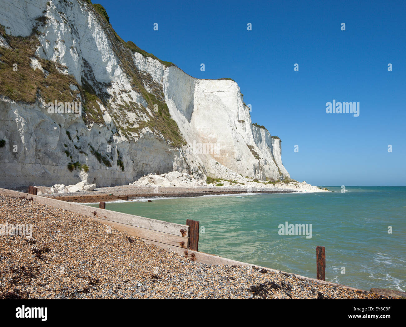 St. Margarets bay in der Nähe von Dover. Stockfoto