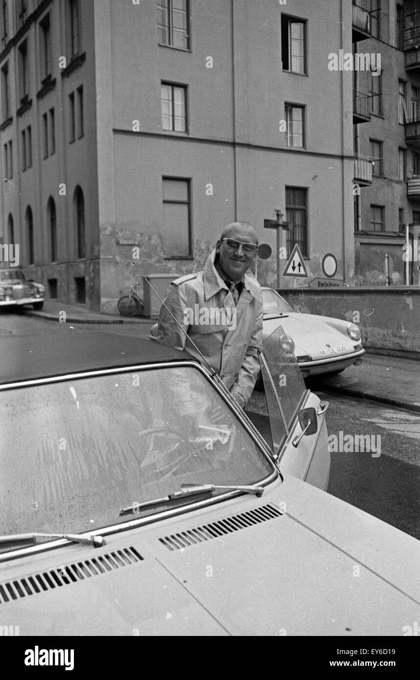 Der Deutsche Schauspieler Karl Lieffen, 1960er Jahre Deutschland