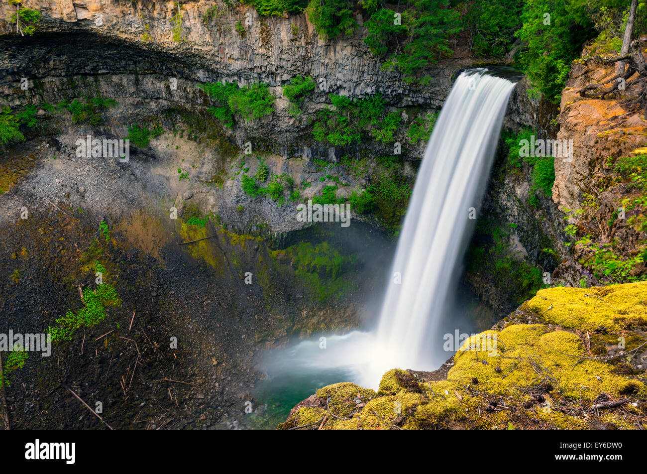 Brandywine Falls, Whistler, BC, Kanada Stockfoto