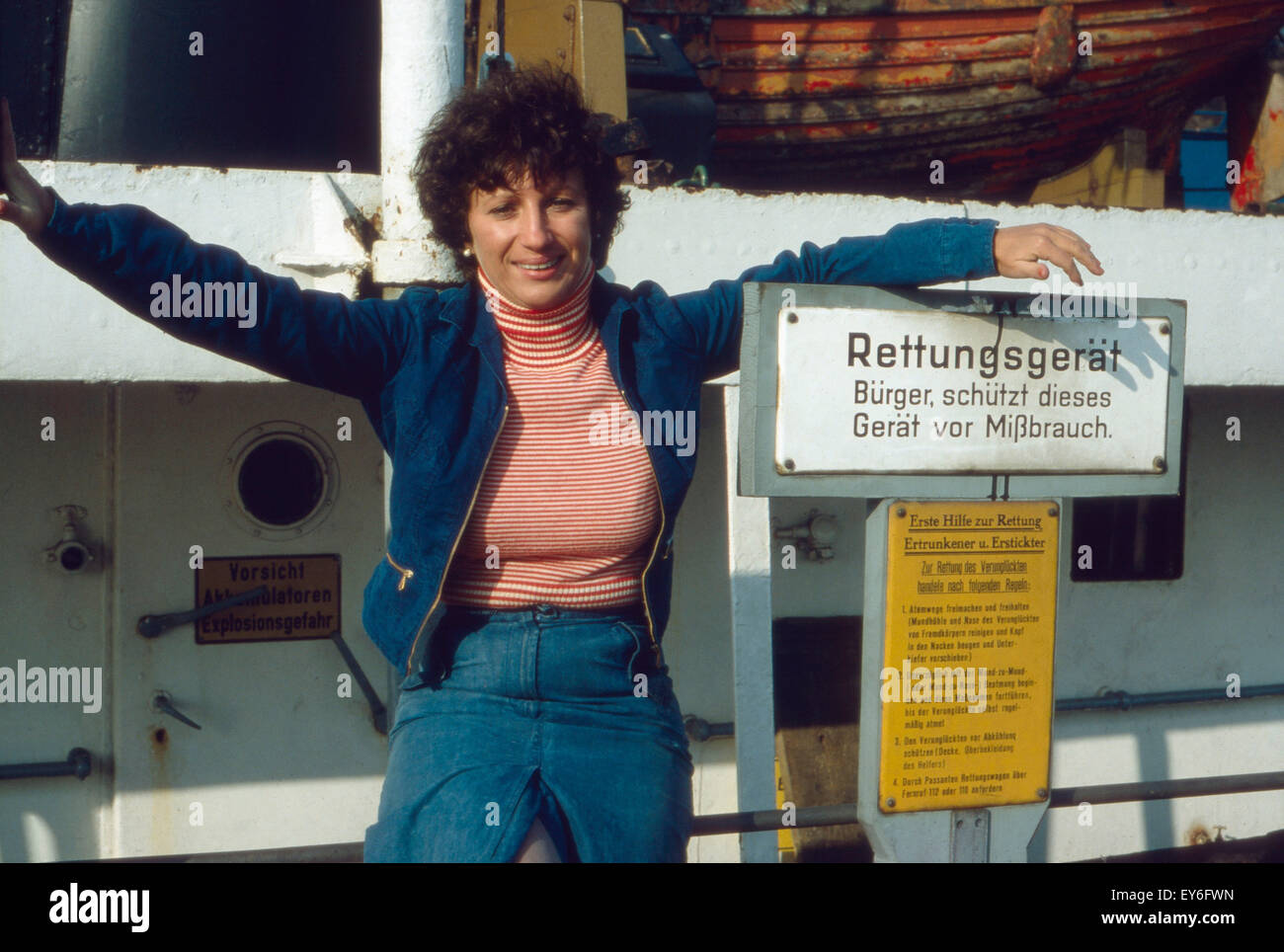 Bayerische Fictitious character Margot Mahler in Hamburg, Deutschland