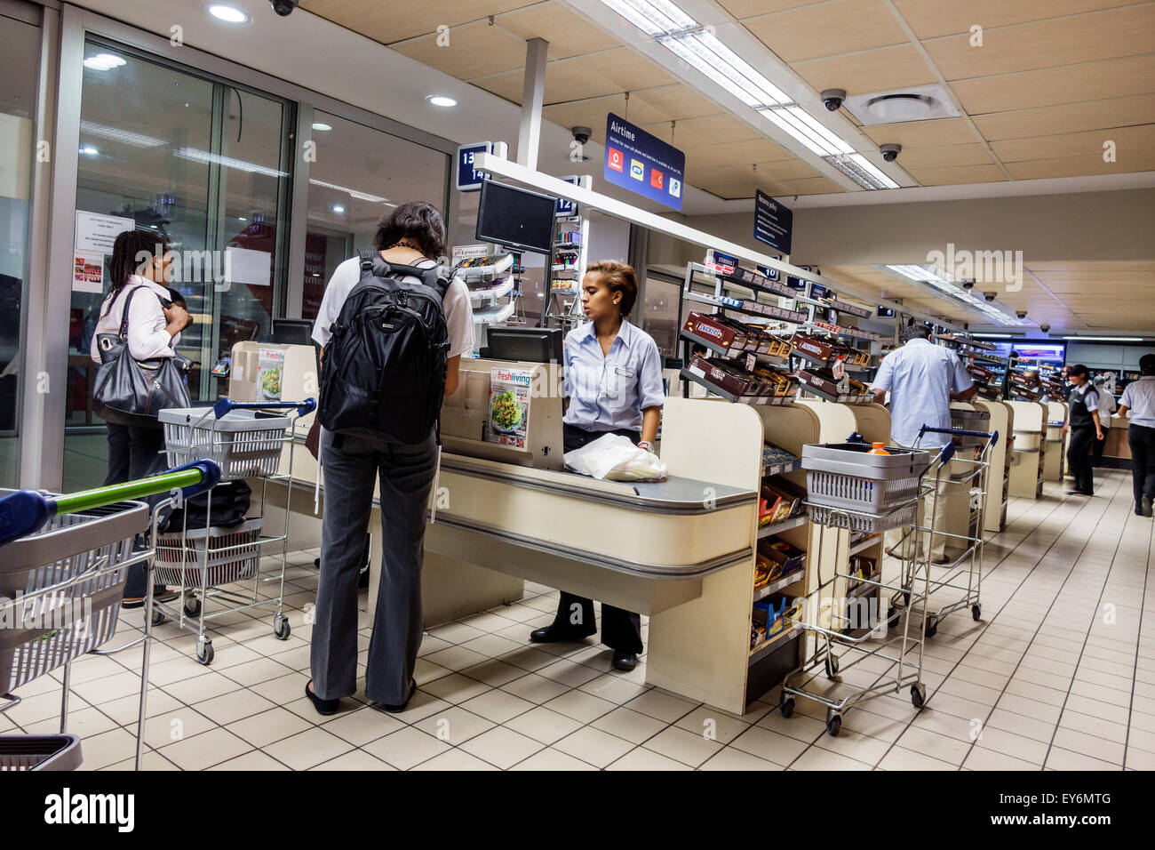 Cape Town South Africa African Innenstadt Zentrum Pick N Pay