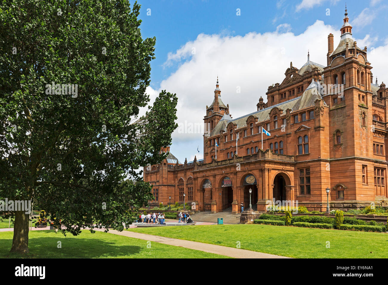 Kelvingrove Art Gallery und Museum, Glasgow, Scotland, UK Stockfoto