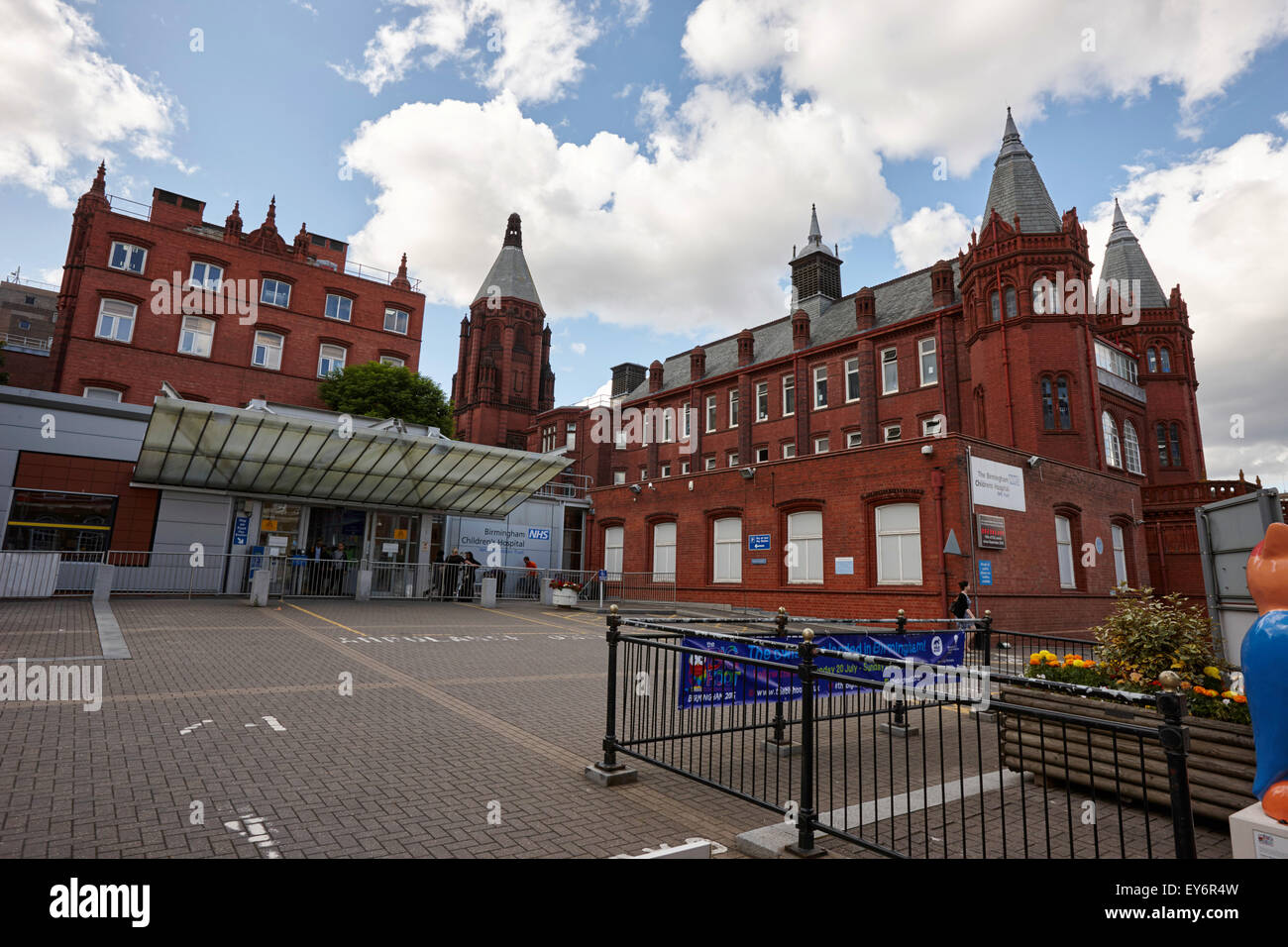 Birmingham Childrens Hospital UK Stockfoto