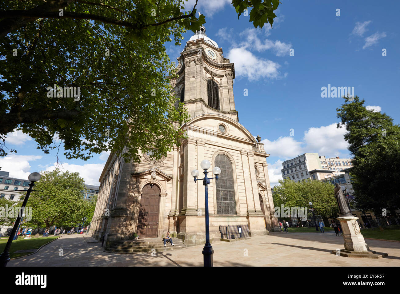 Birmingham Kathedrale UK Stockfoto