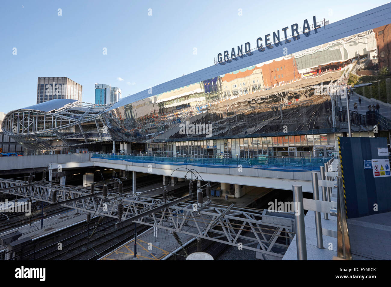 Birmingham neue Straße Station und grand central Shopping Mall UK Stockfoto