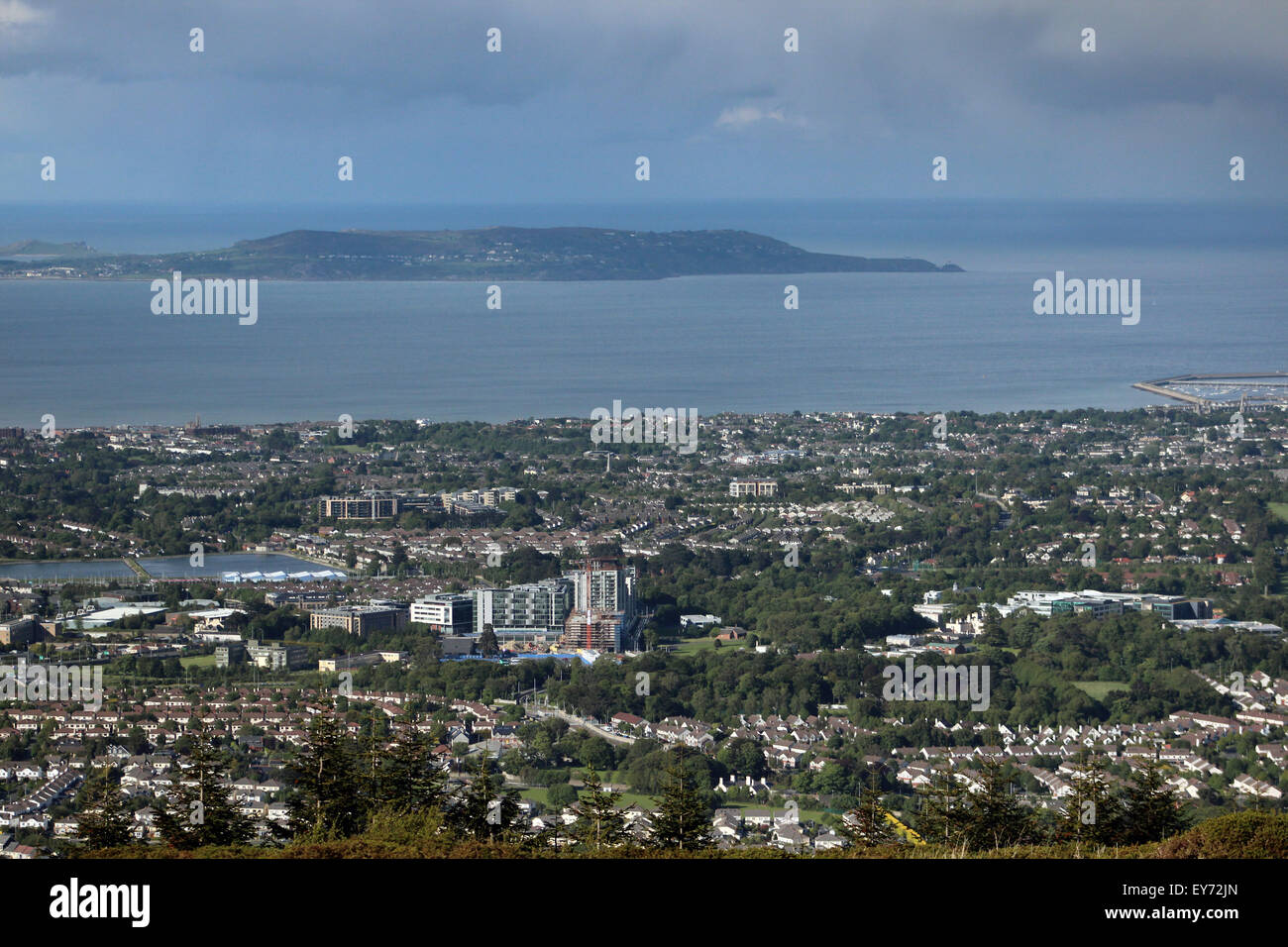 über Antenne Winkel, Architektur, Architektur, Ballen, Hailee, Brücke, Gebäude, beschäftigt, Kanal, Hauptstadt, Auto, Stadt, Dublin, Stockfoto