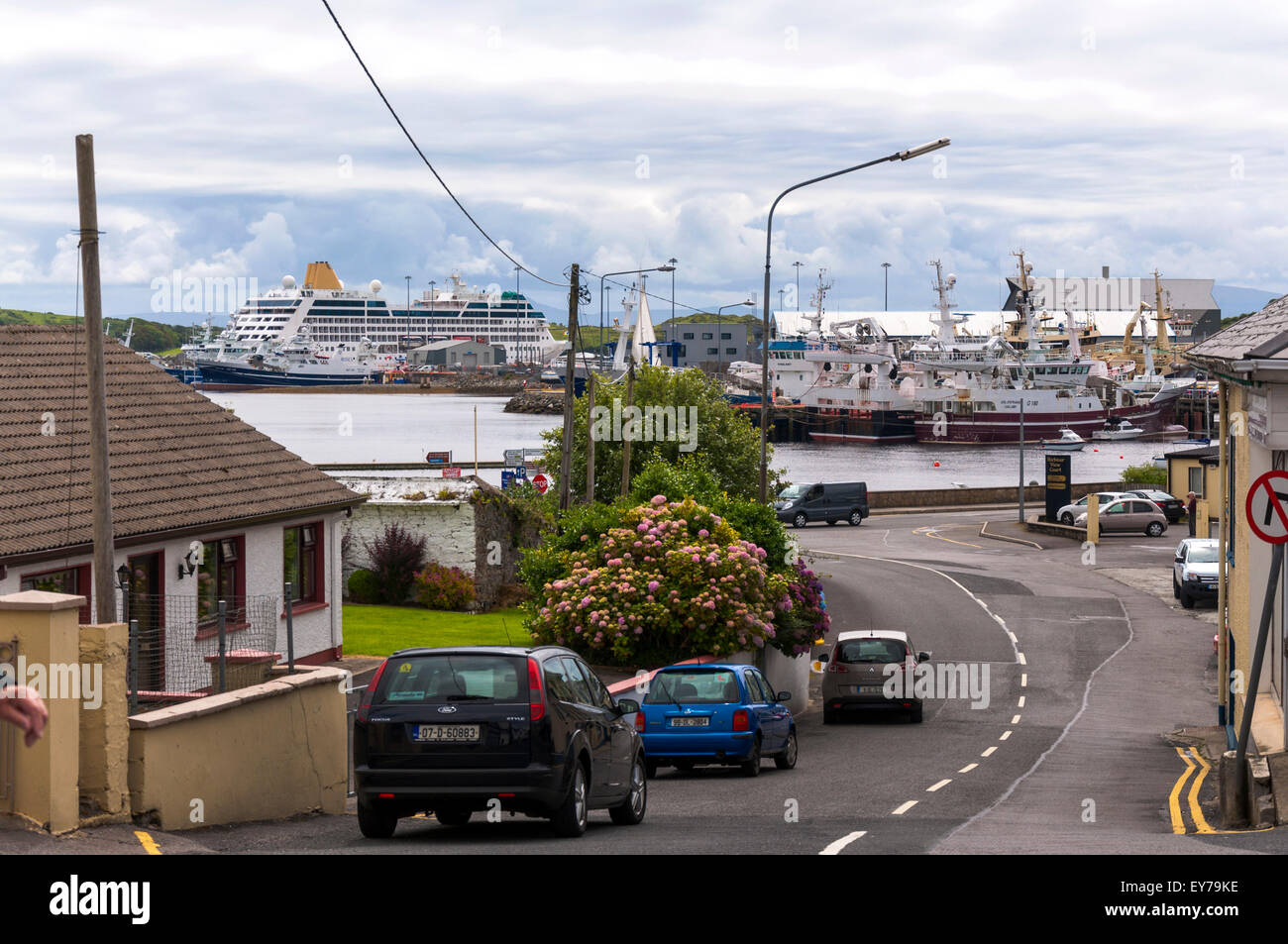 Killybegs Hafen Hafen, County Donegal, Irland Stockfoto