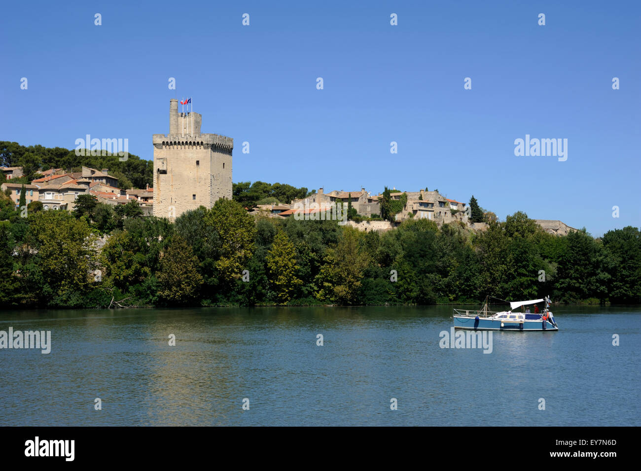 Frankreich, Provence, Rhone, Villeneuve Les Avignon, Turm Stockfoto