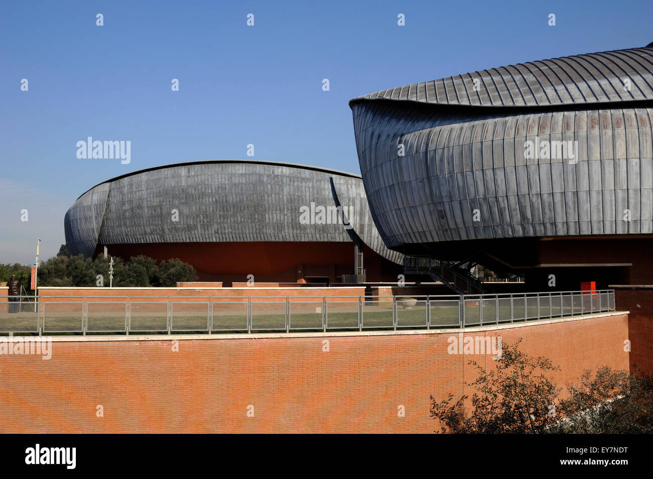 Italien, Rom, Auditorium Parco della Musica, Architekt Renzo Piano Stockfoto