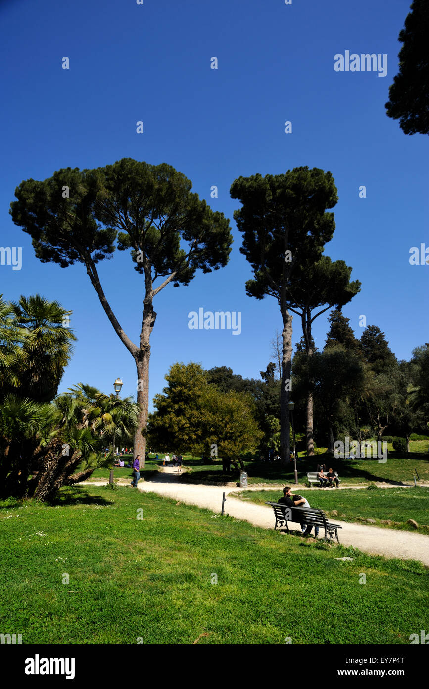 Italien, Rom, Villa Torlonia Stockfoto