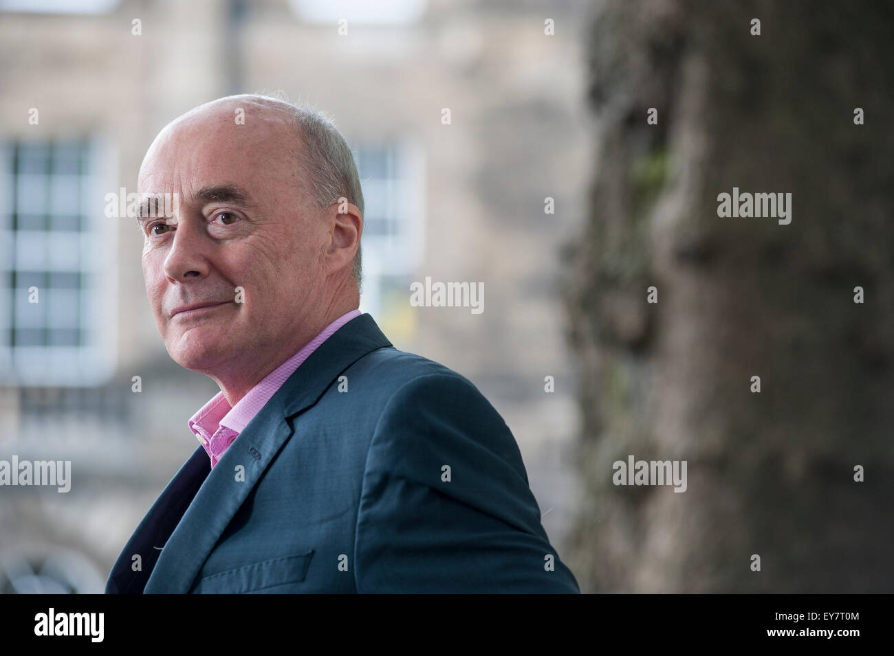 Englischer Historiker, David Reynolds, erscheinen auf dem Edinburgh International Book Festival. Stockfoto