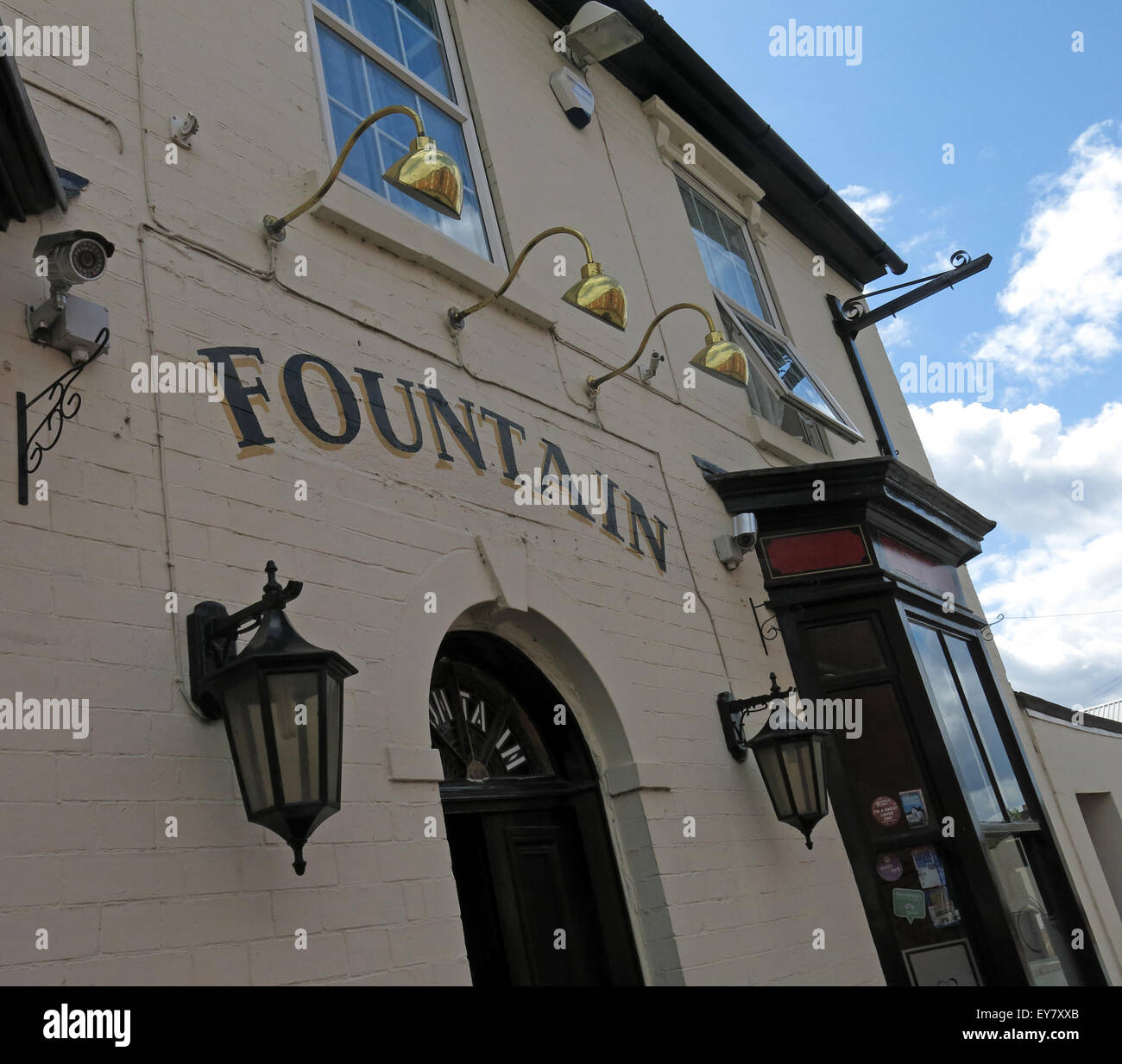 Fountain Tavern, Hinterhof Sudhaus, 49 untere Forster St, Walsall, West Midlands WS1 1XB Stockfoto