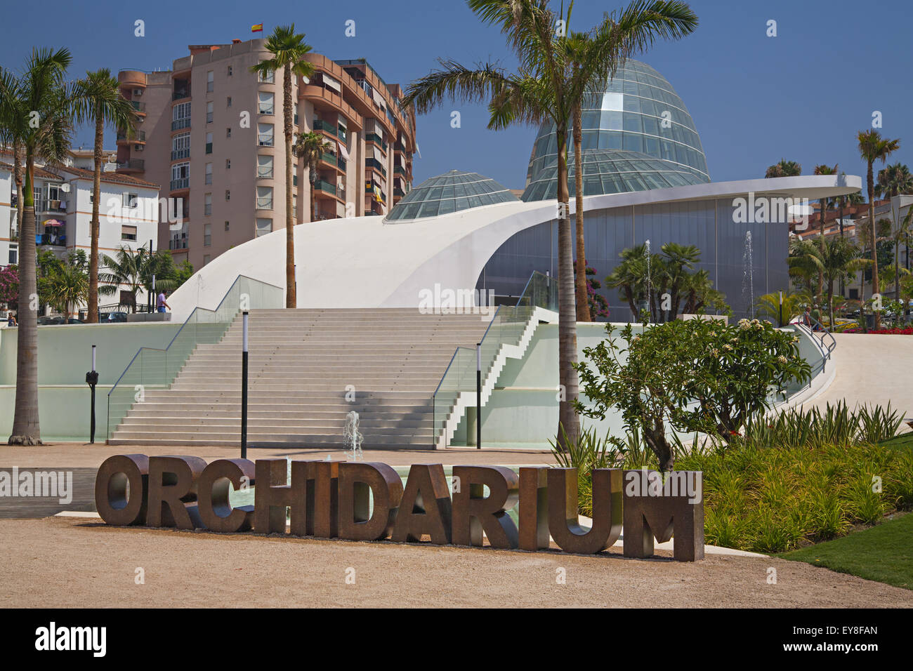 Estepona Orchidarium Stockfoto