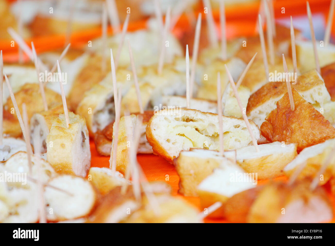 Käse-Brot Stockfoto