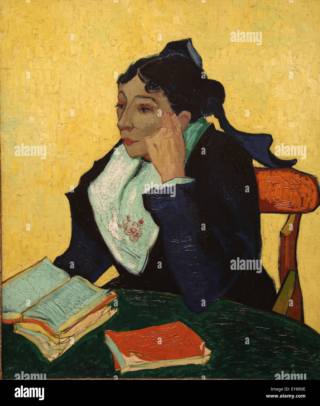 Vincent Van Gogh (1853-1890).  Niederländischer Maler. L ' Arlesienne: Madame Joseph-Michel Ginoux (Marie Julien, 1848-1911), 1888-1889. Stockfoto