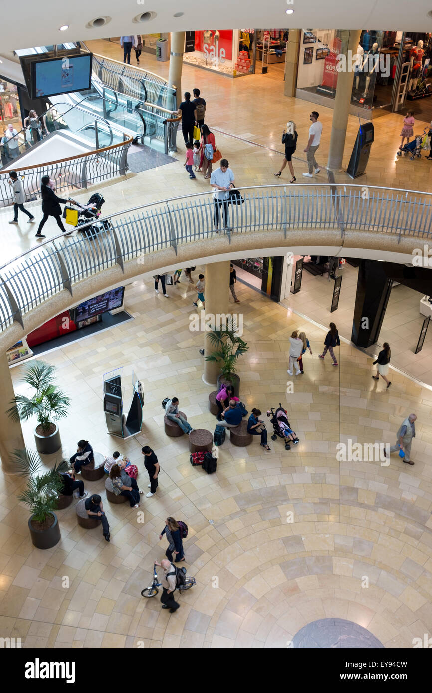 Die Stierkampfarena Shopping Centre, Birmingham, West Midlands, England, UK Stockfoto