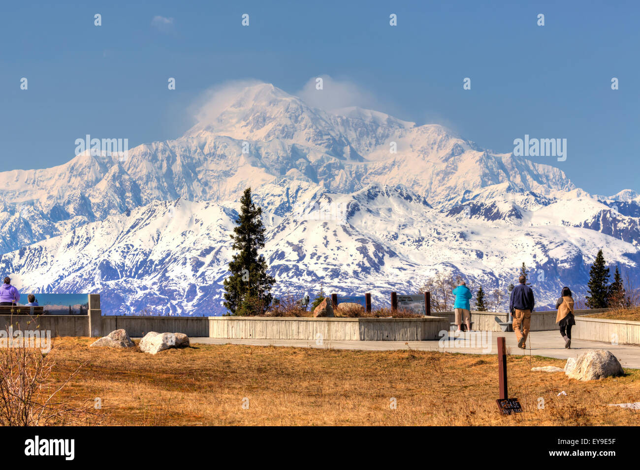 Alaska, Mt. Mckinley, Hdr, Denali State Park Stockfoto