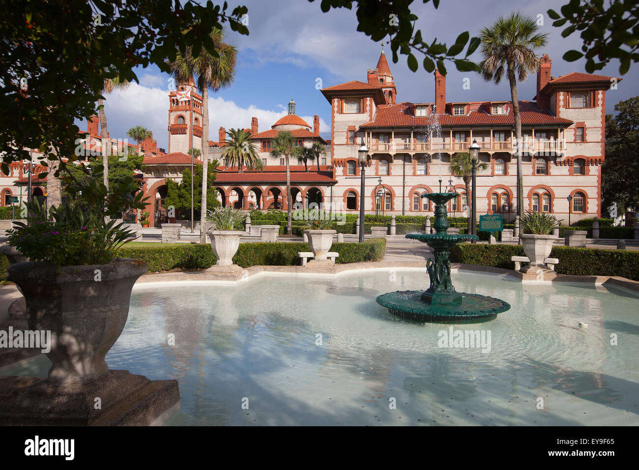 Flagler College, Ponce de Leon Hall, Florida Stockfoto