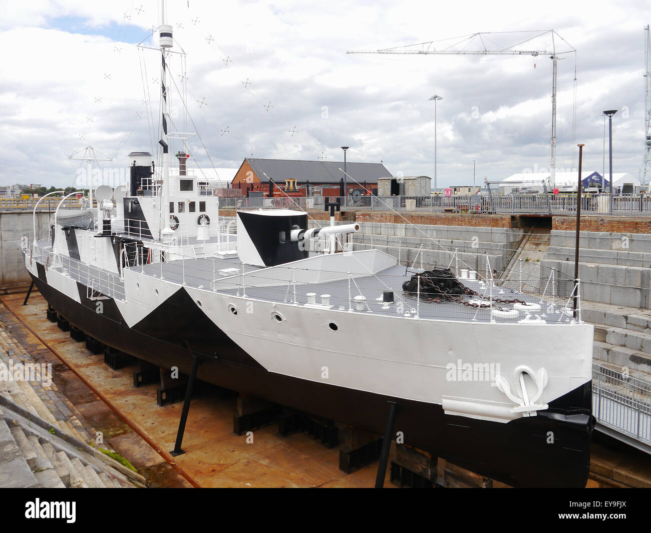 HMS M33, ein Monitor M29Klasse der Royal Navy im Jahre 1915 erbaut