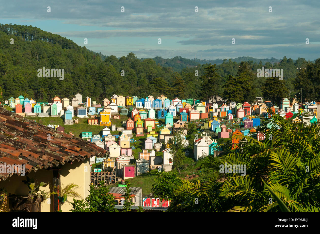 Der Friedhof, Chichicastenango, Guatemala Stockfoto