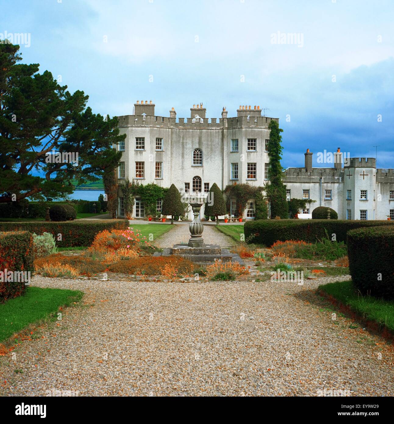 Glin Castle, Co Limerick, Irland; Schloss aus dem 18. Jahrhundert Stockfoto