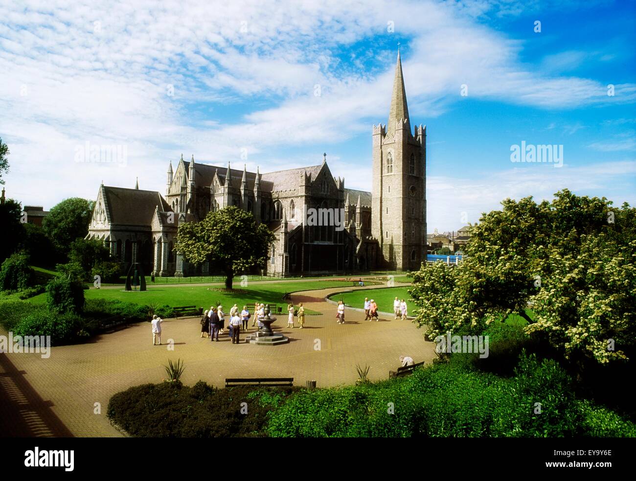 Str. Patricks Kathedrale, Dublin, Co. Dublin, Irland; Kathedrale aus dem 12. Jahrhundert Stockfoto