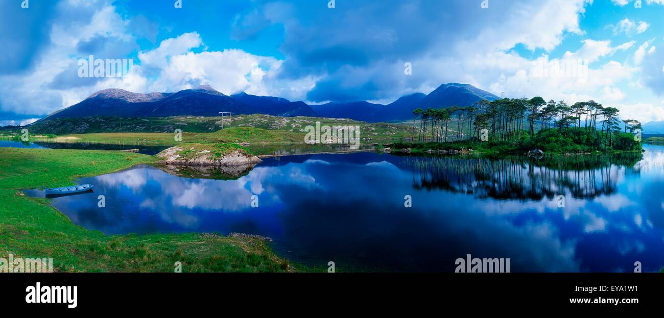 Lough Derryclare, Connemara, Co. Galway, Irland Stockfoto