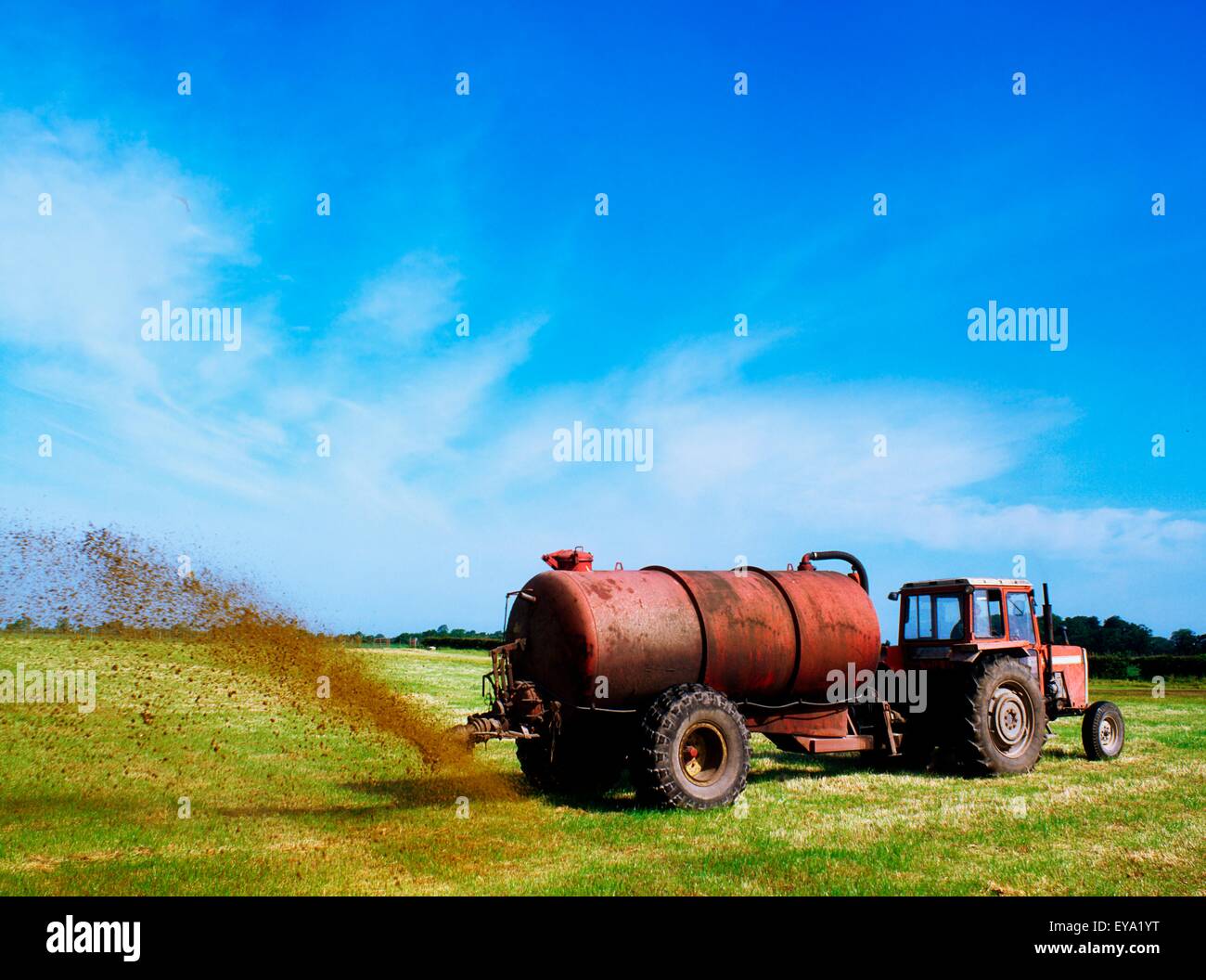 Dreck verbreiten, Irland Stockfoto