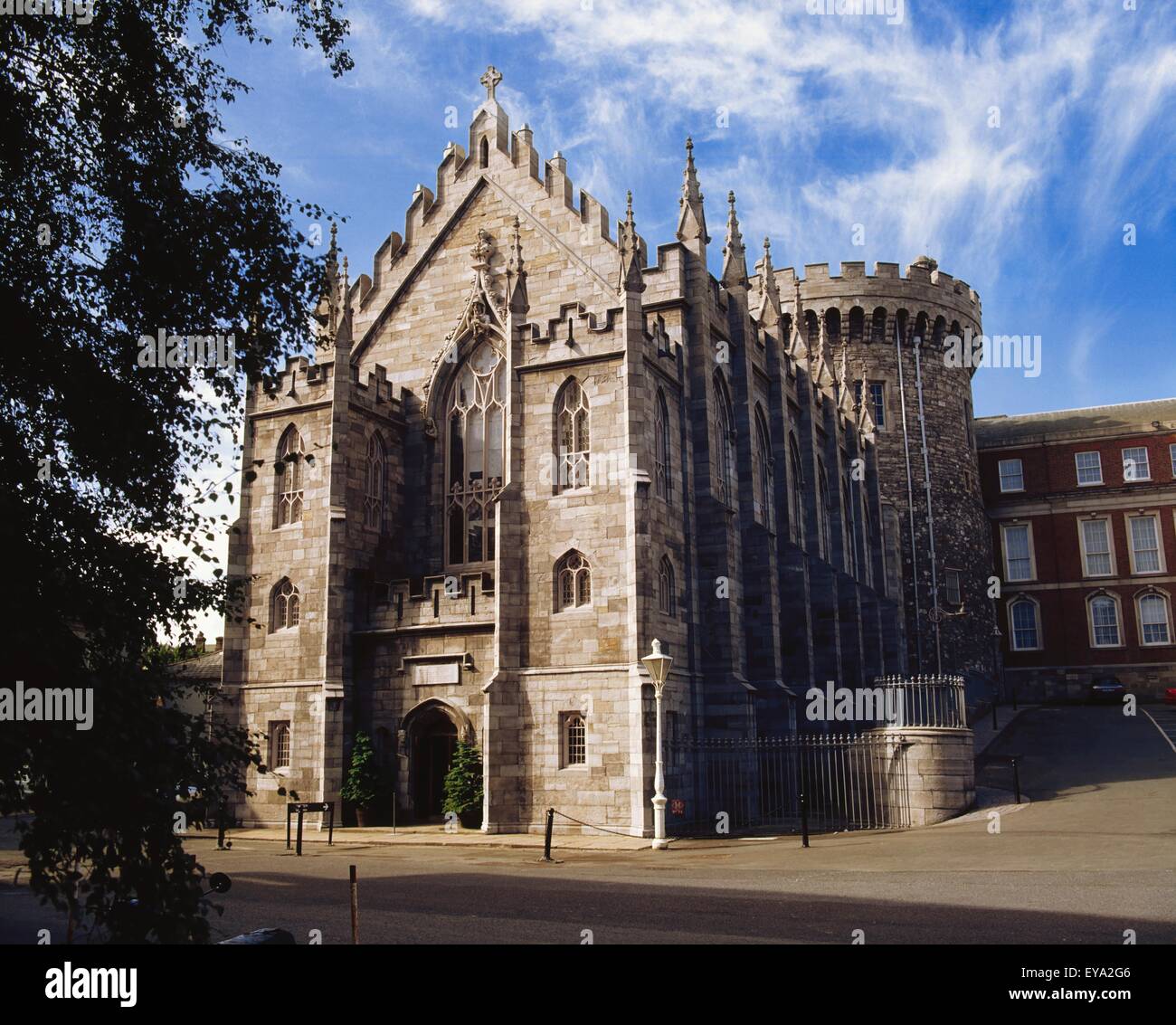 Kirche von den meisten Heiligen Dreifaltigkeit, Dublin Castle, Dublin, Co Dublin, Irland Stockfoto