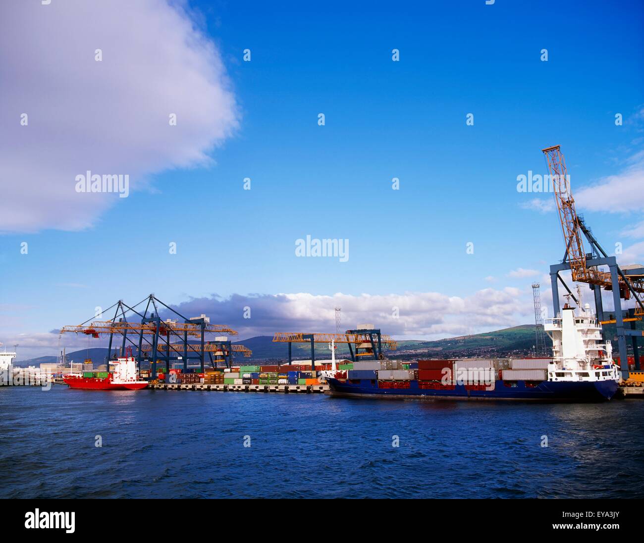 Hafen von Belfast, Belfast, Irland Stockfoto