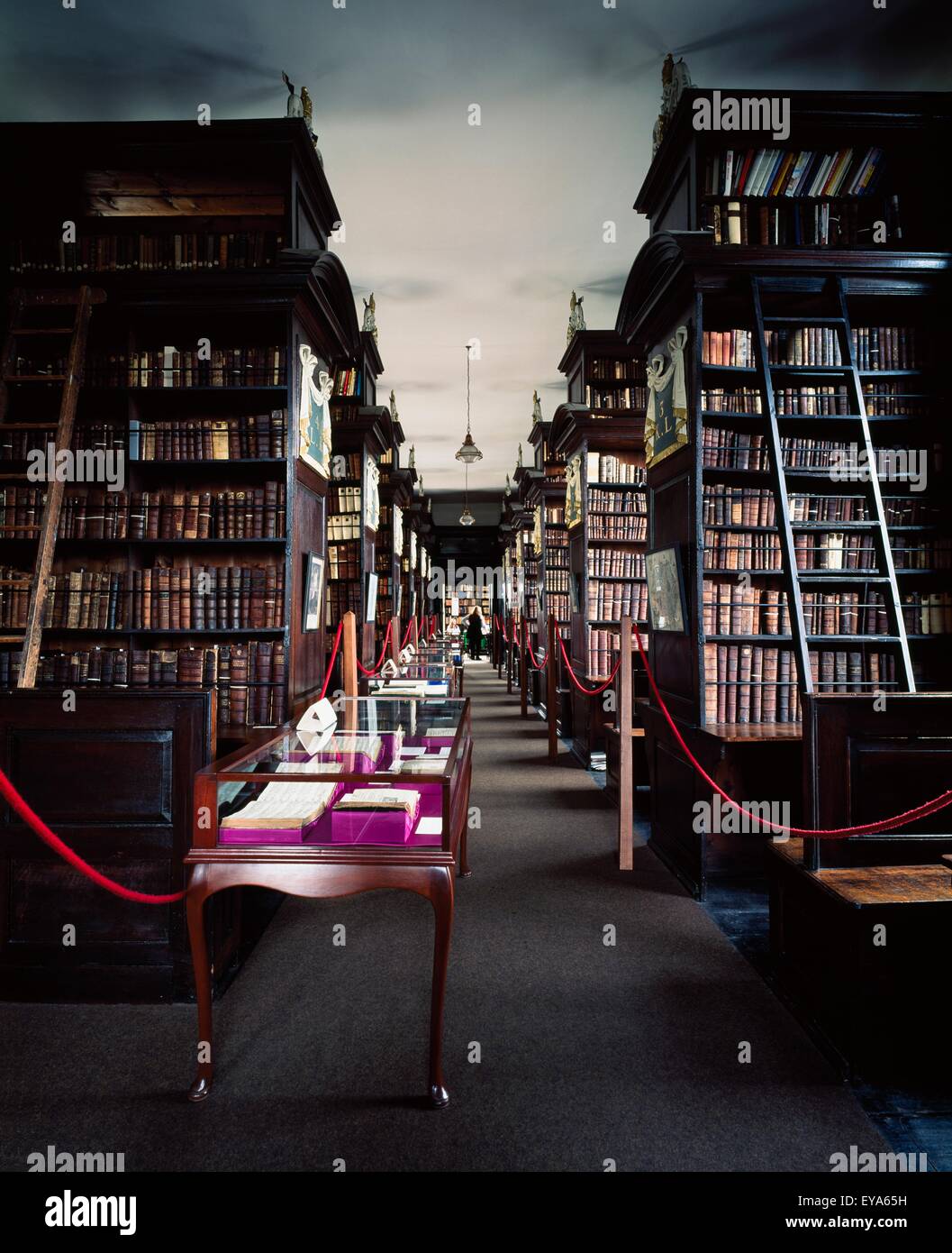 Marsh Bibliothek, Stadt Dublin, County Dublin, Irland Stockfoto