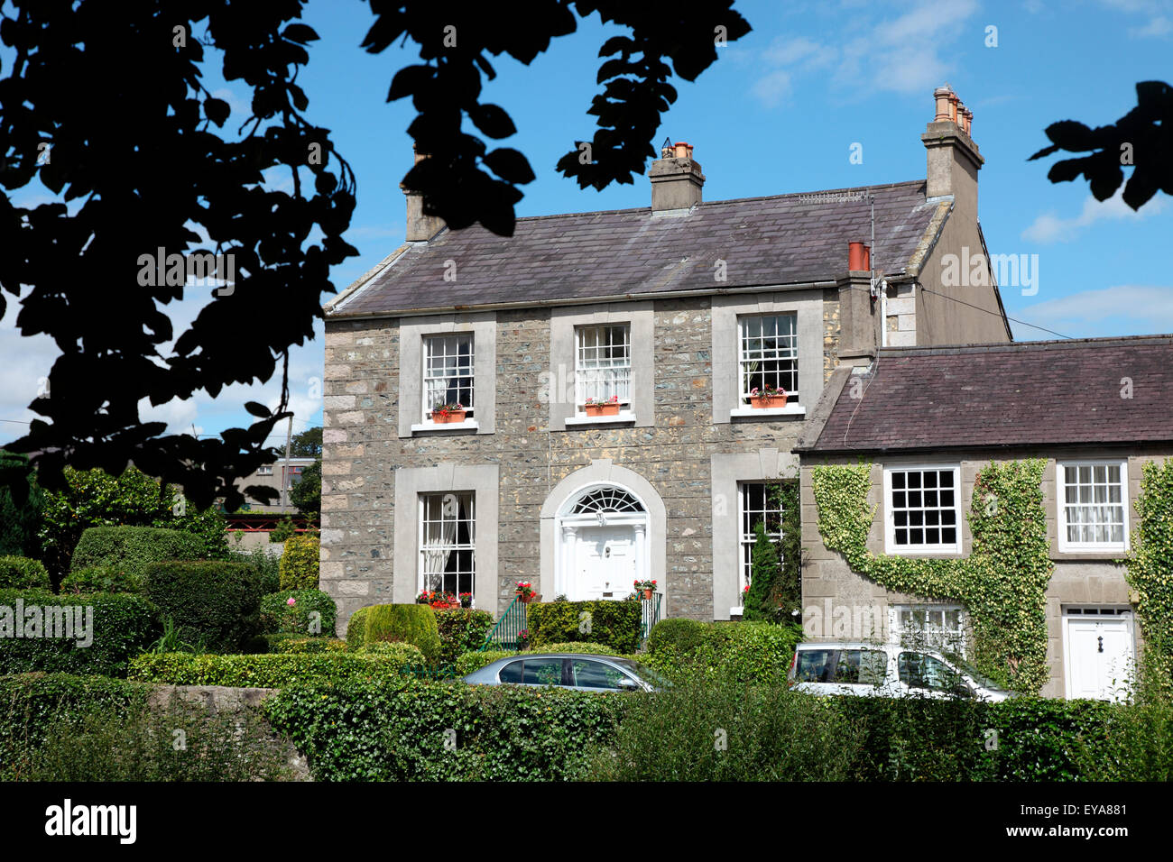 Georgianischen Stadthaus in Rostrevor County Down Stockfoto