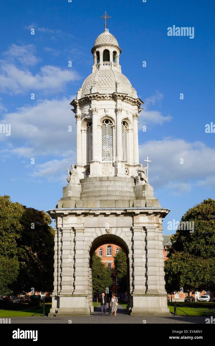 Dublin, Irland; Trinity College Stockfoto