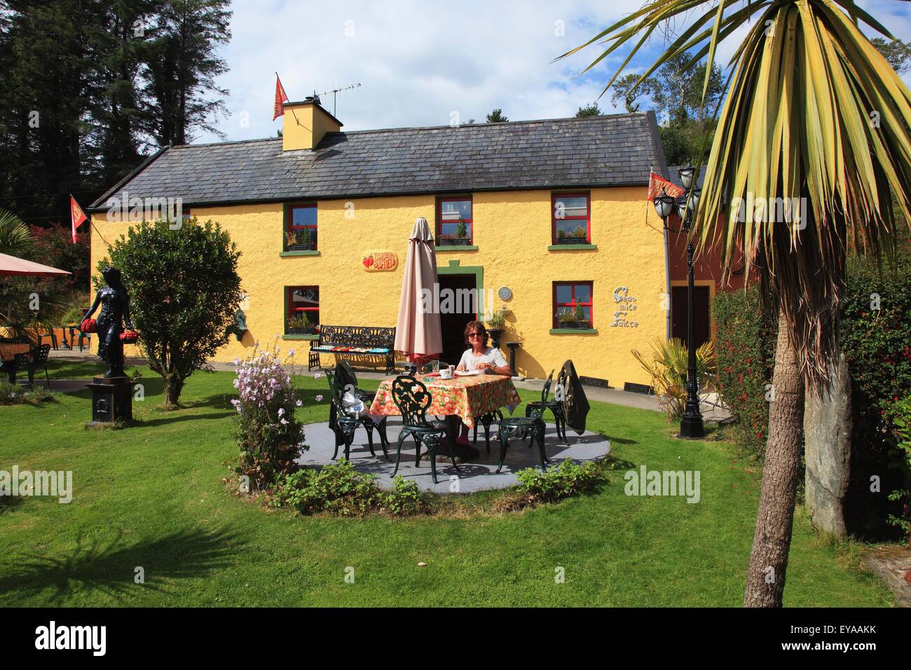 Die Strawberry Fields Cafe in der Nähe von Molls Gap; County Kerry, Irland Stockfoto