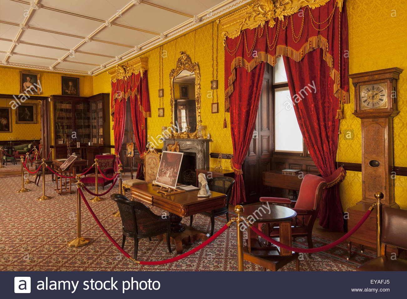 Die Bibliothek Kilkenny Castle Grafschaft Kilkeny Irland