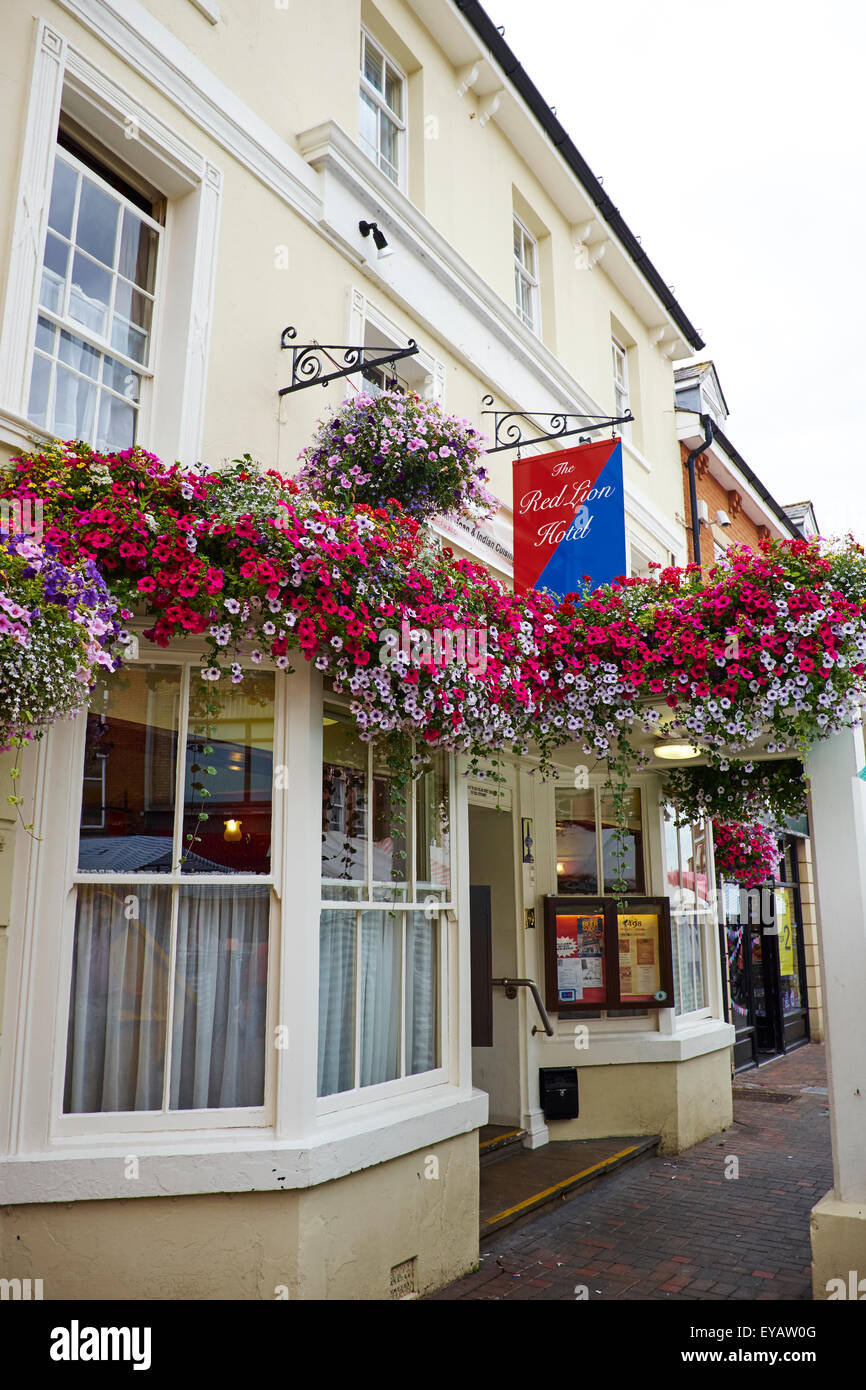 Red Lion Hotel Marktplatz Spalding Lincolnshire UK Stockfoto