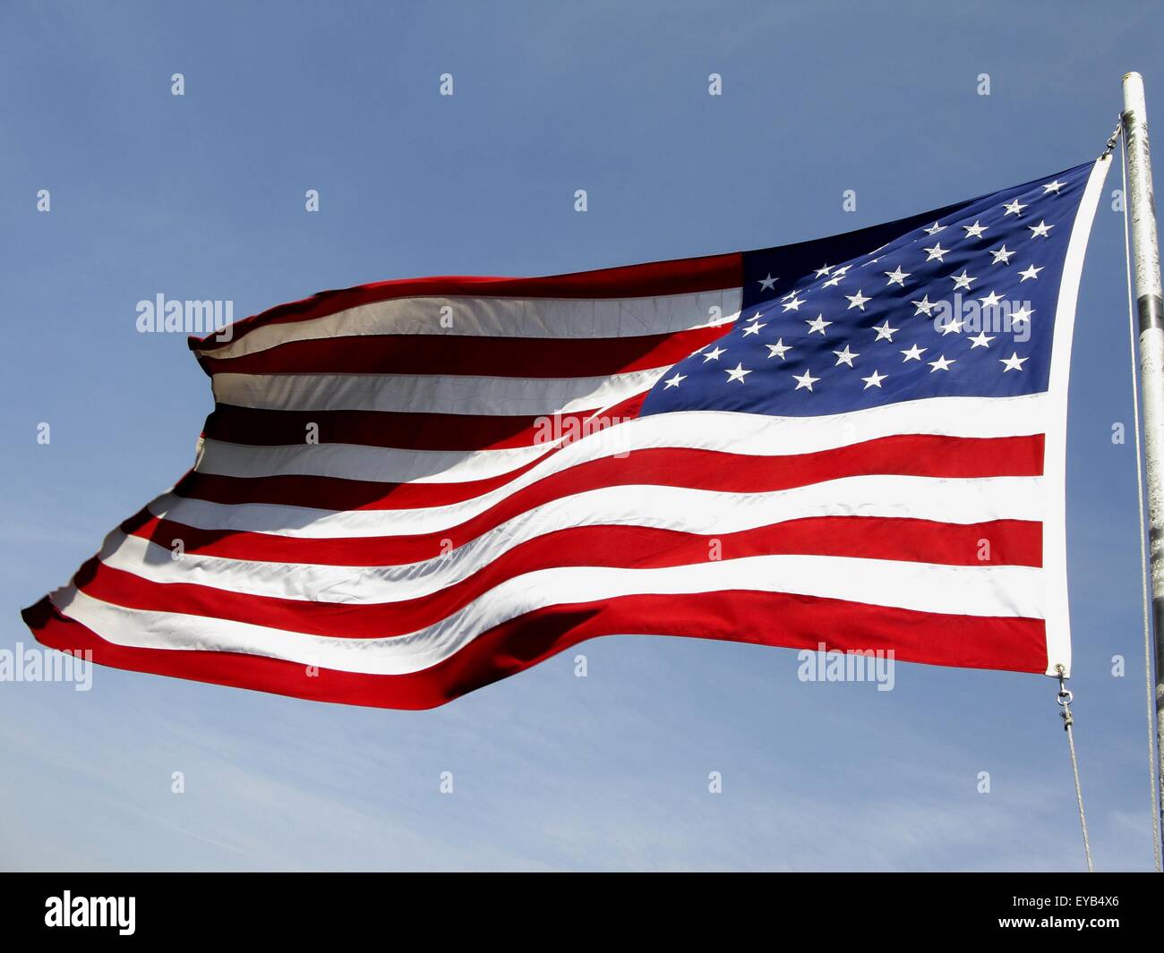Stars And Stripes, Boston, Massachusetts Stockfoto